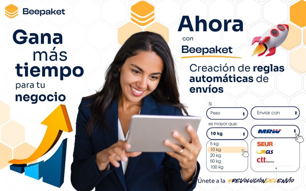 software de envios canarias de beepaket